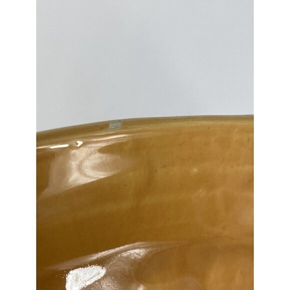 Kani of Hawaii Handmade Hibiscus 11.5” Bowl Basketweave Sunflower Ceramic Bowl - Picture 12 of 12